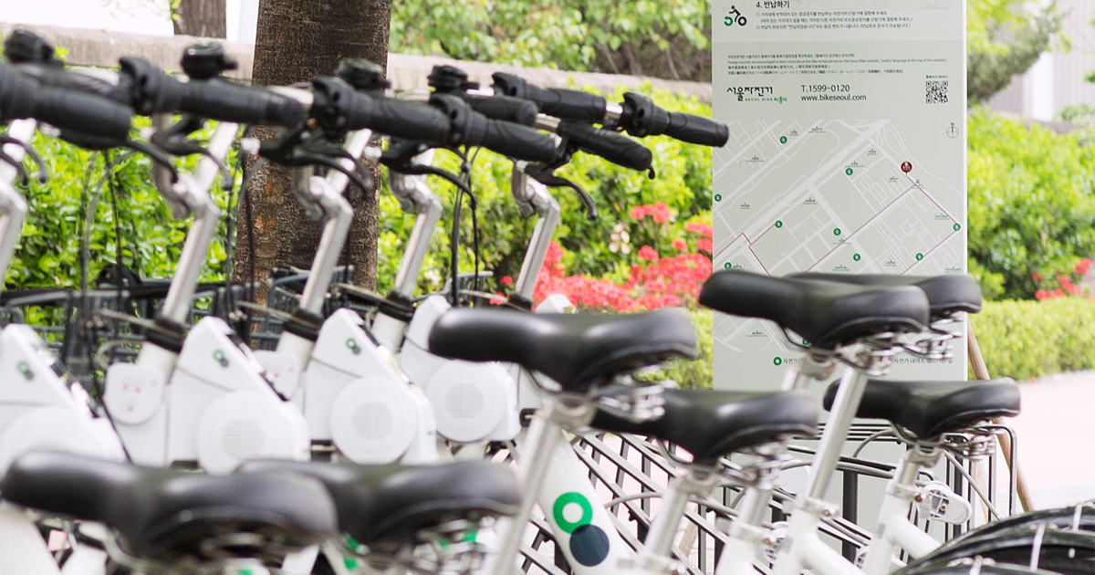 서울 공공 자전거 따릉이가 2만 대로 늘어요!